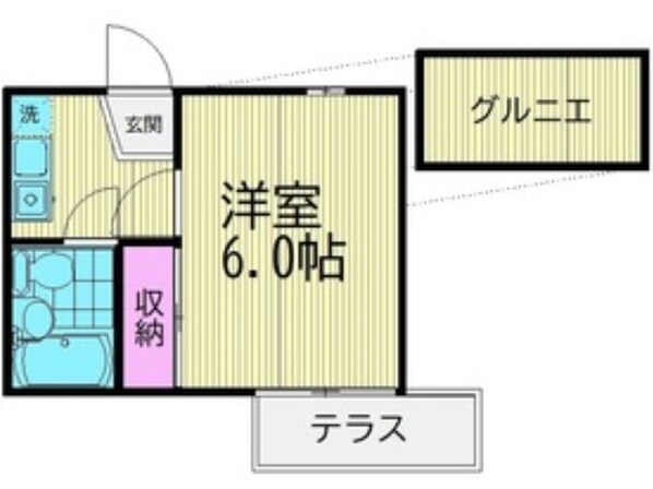 アーバンサトウの物件間取画像